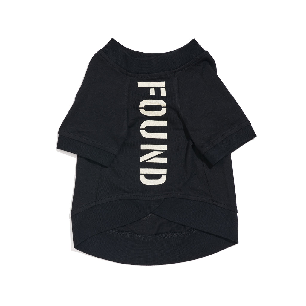 FMA full heart animal t-shirt black cream