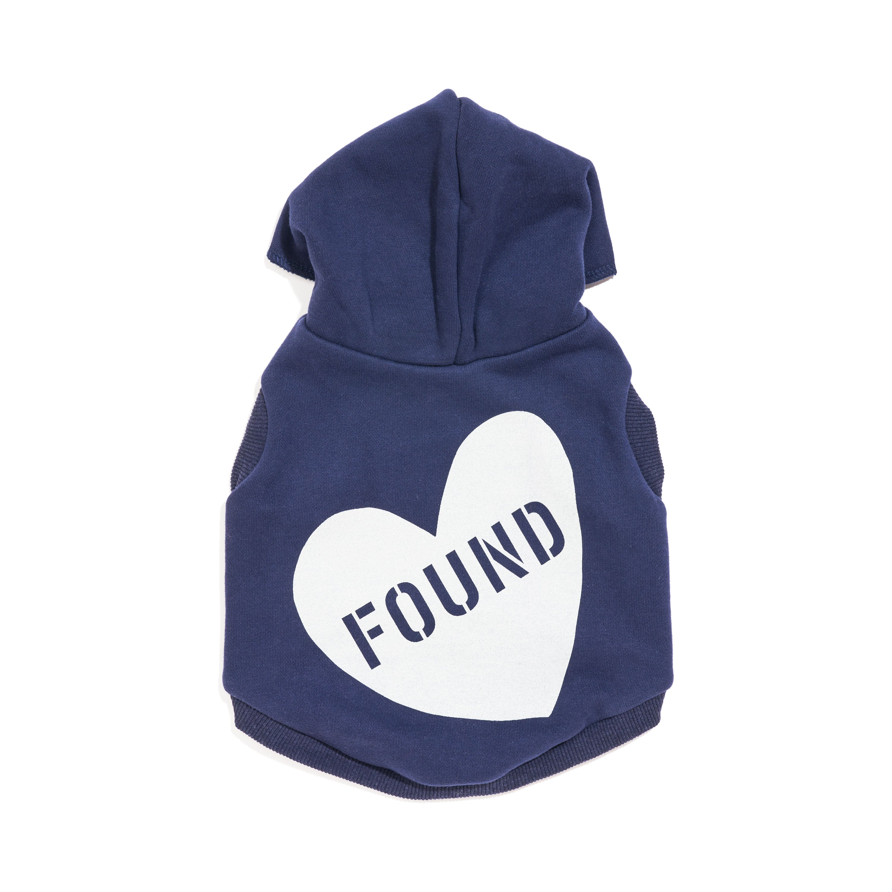 FMA full heart animal hoodie navy ice