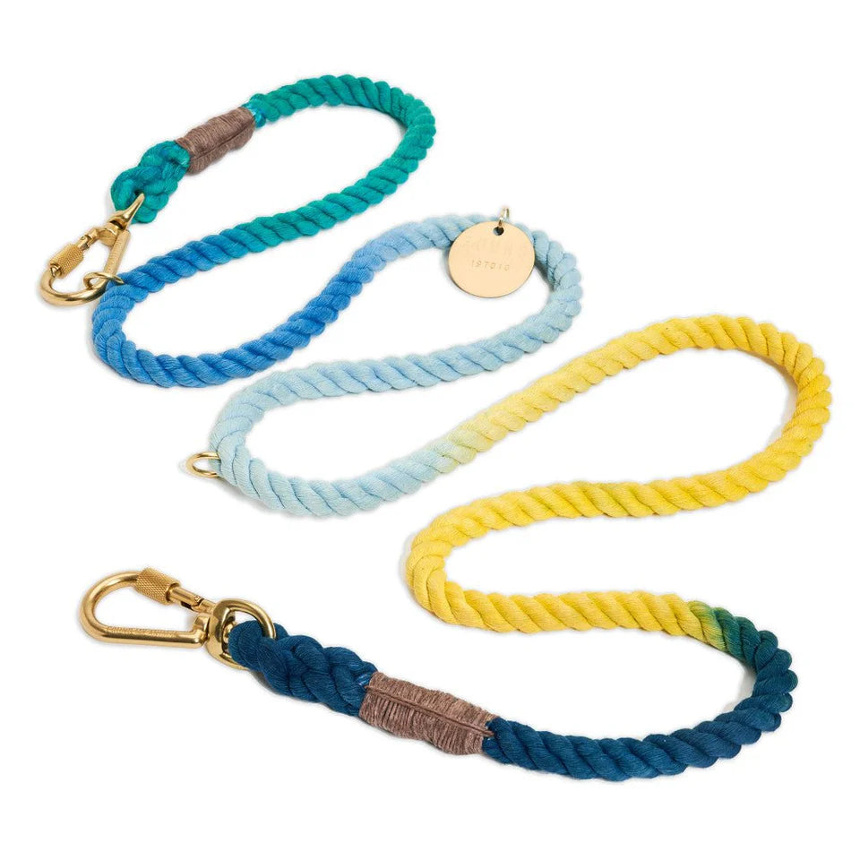 FMA 7ft ombre leash azure