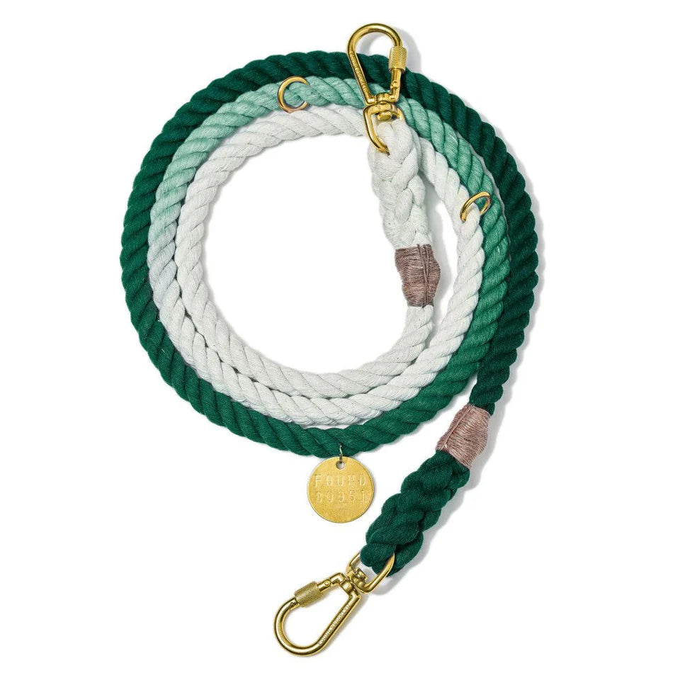 FMA 7ft ombre leash teal