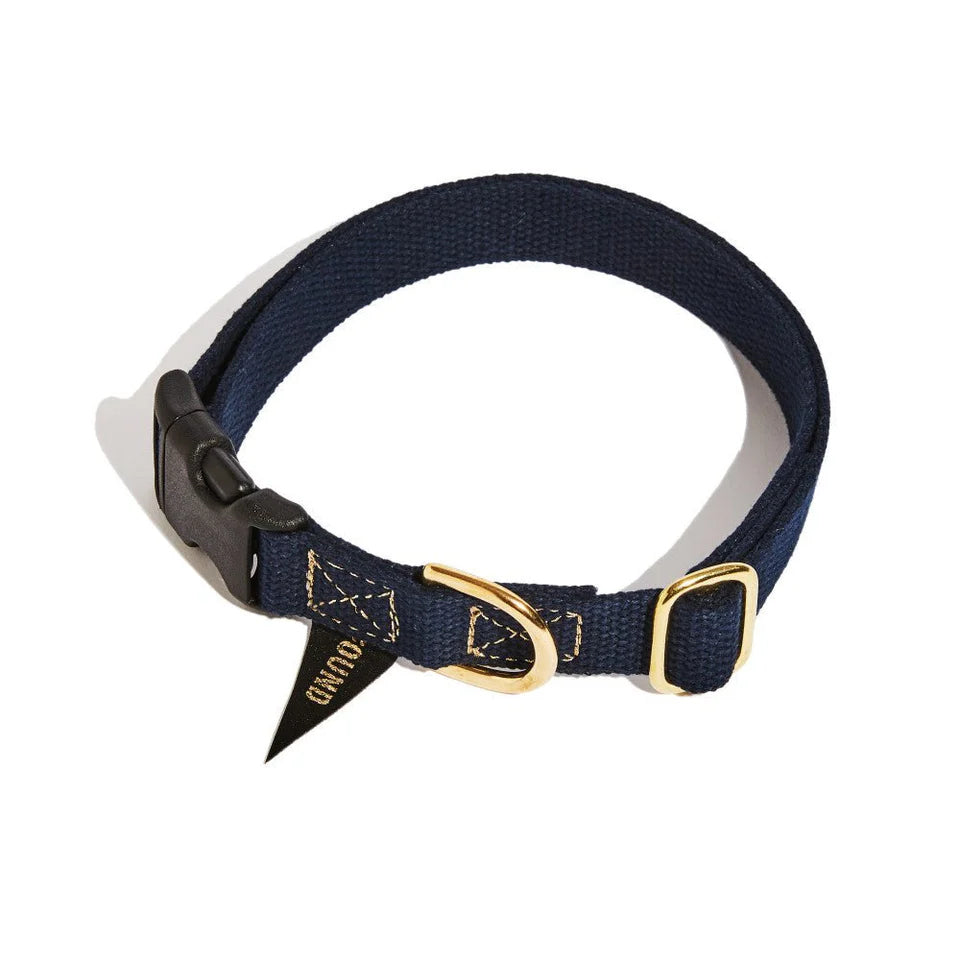 FOUND MY ANIMAL（ファウンドマイアニマル）日本公式 コットンカラー XS-Lサイズ 素材 コットン 真鍮 色 /NAVY