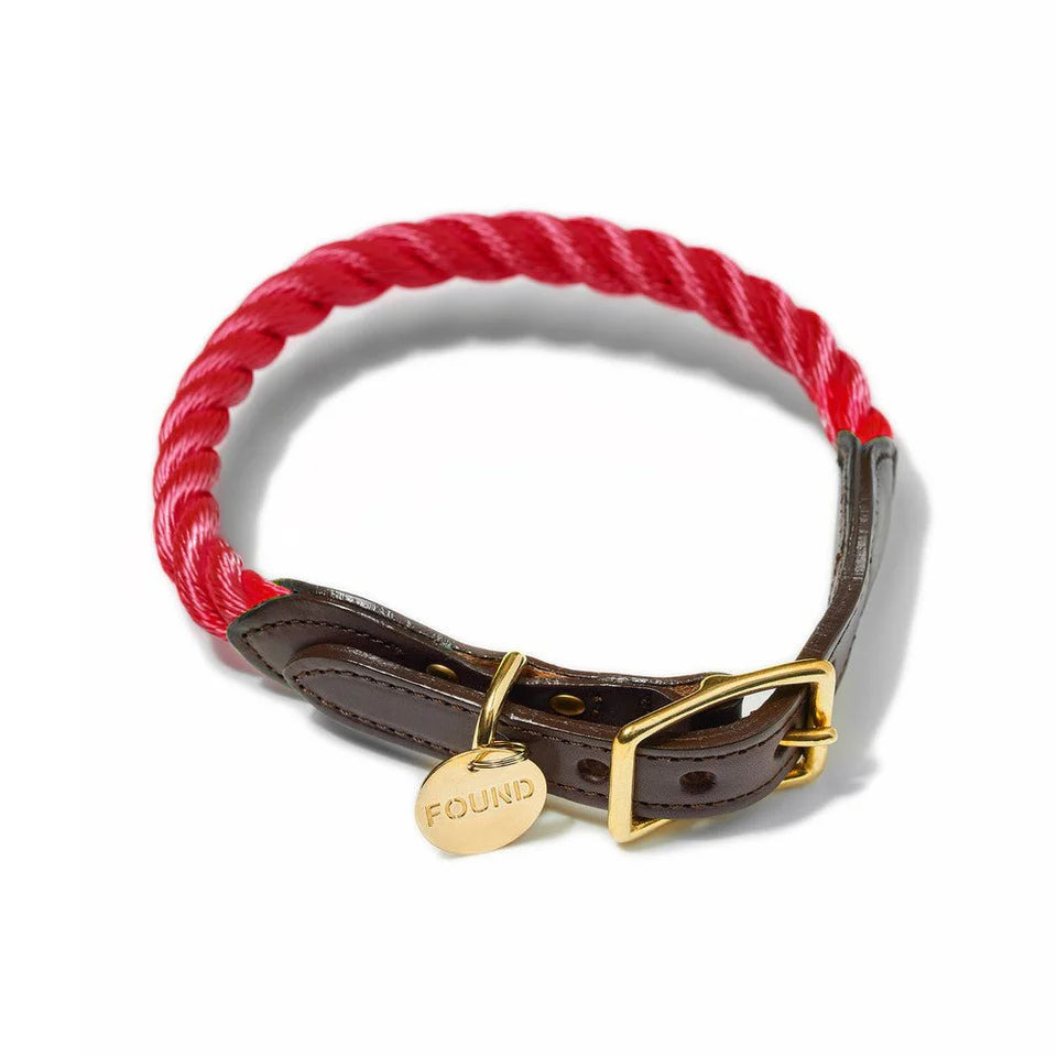 FMA rope collar red