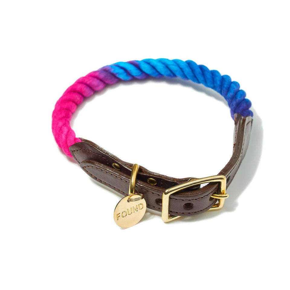 FMA rope ombre collar dark multi