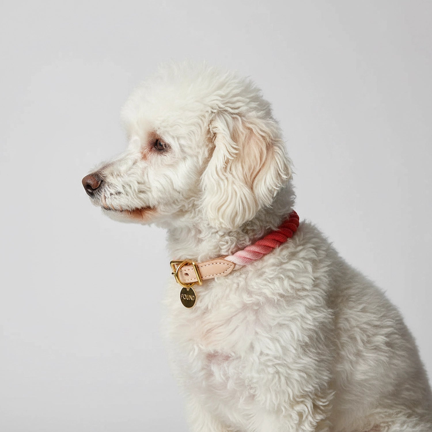 FMA Rope Ombre Collar Coral