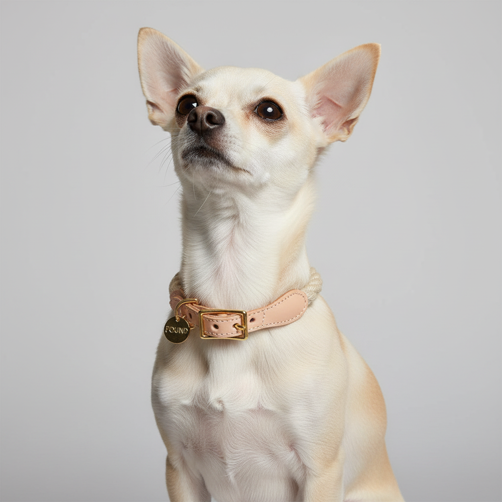 FMA rope collar light tan