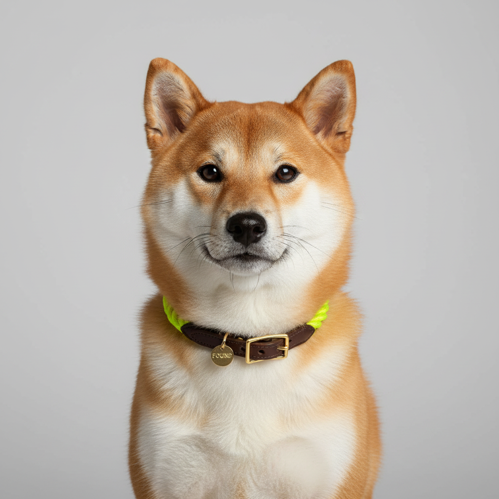 FMA rope collar neon yellow