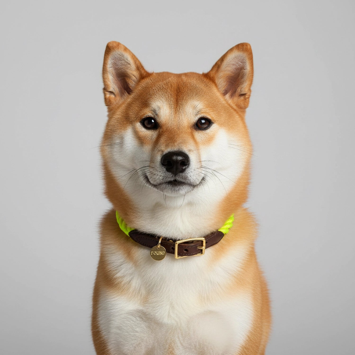 FMA Rope Collar Neon Yellow