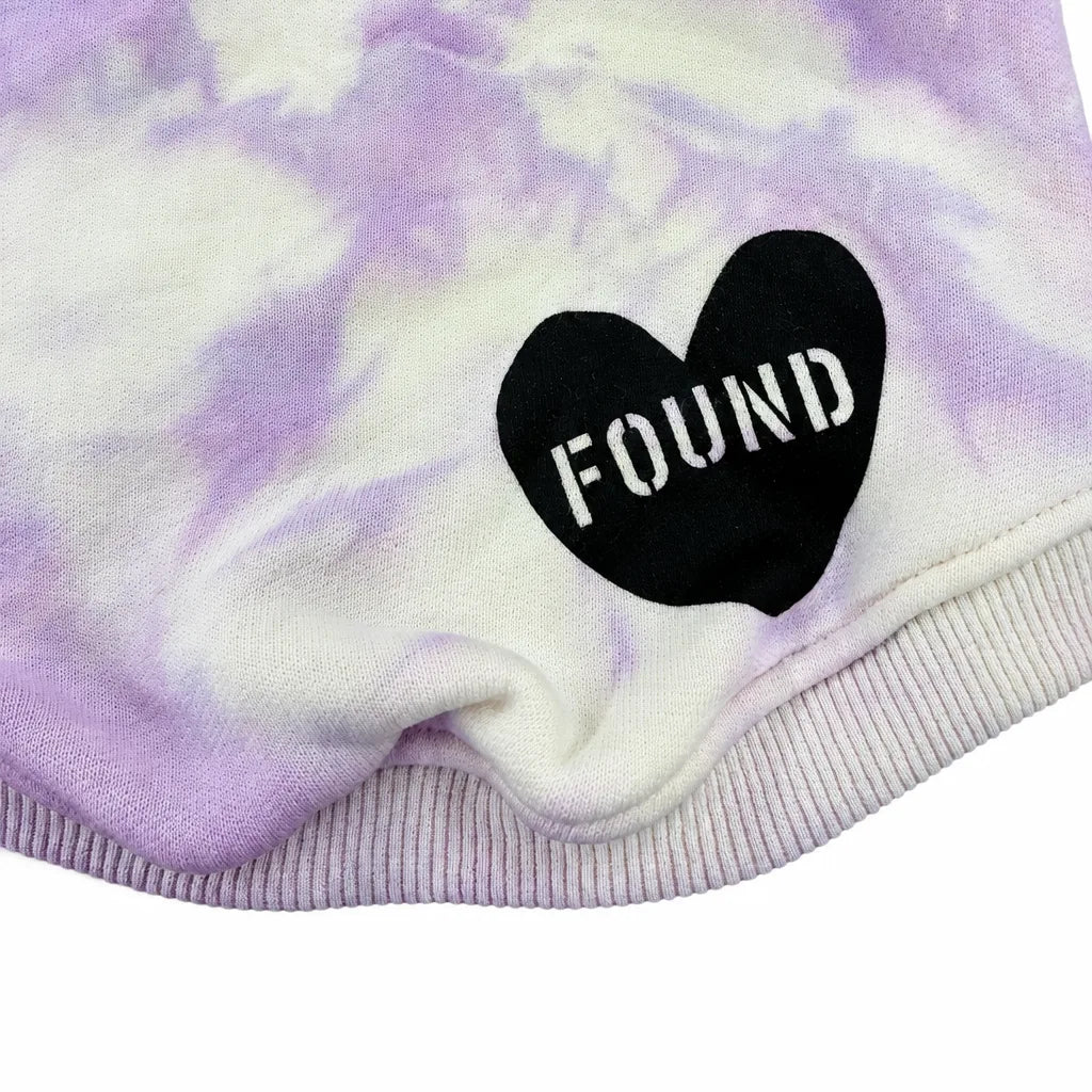 Big Heart  Hoodie Wisteria